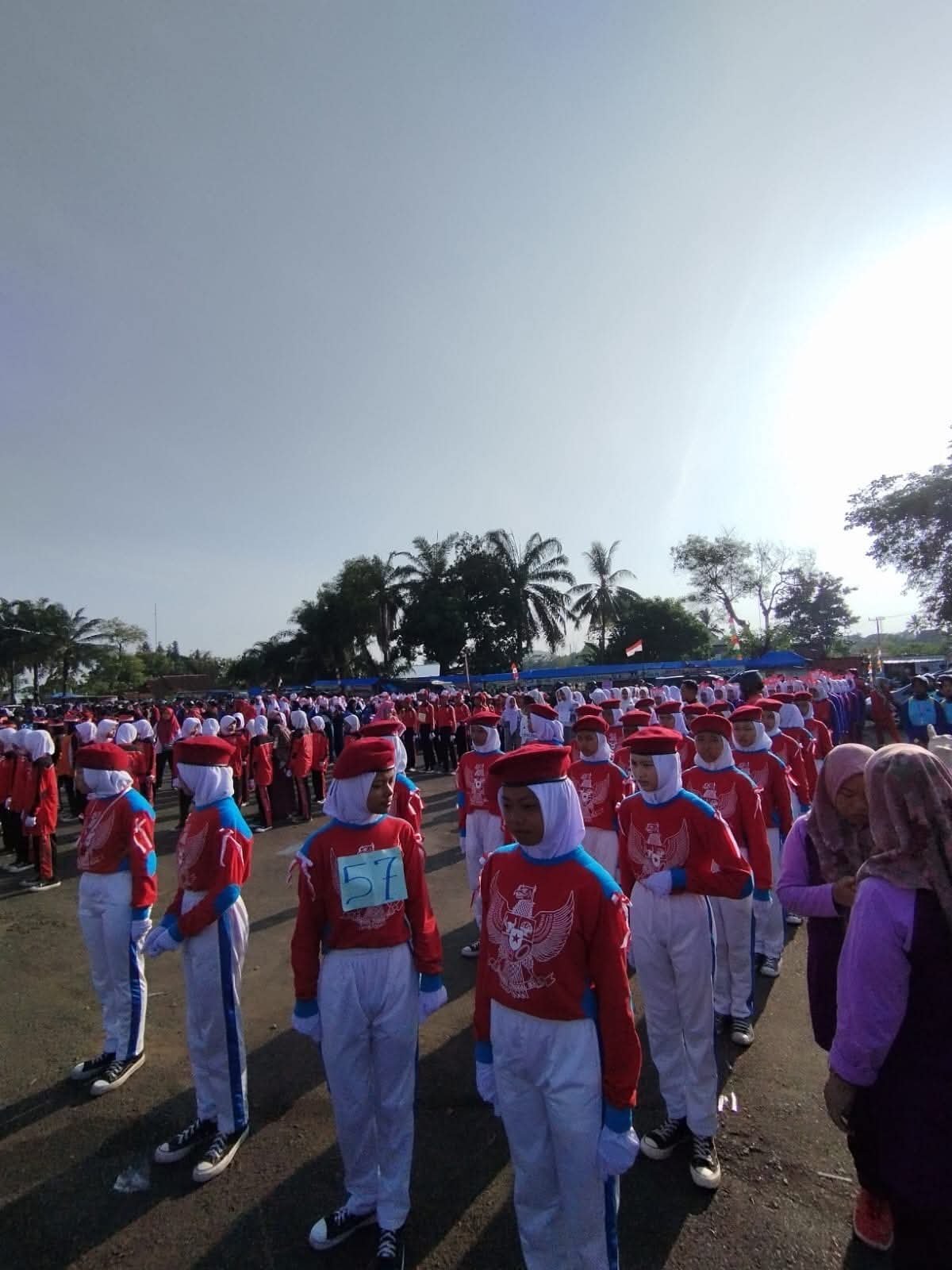 Foto sebelum lomba dimulai 