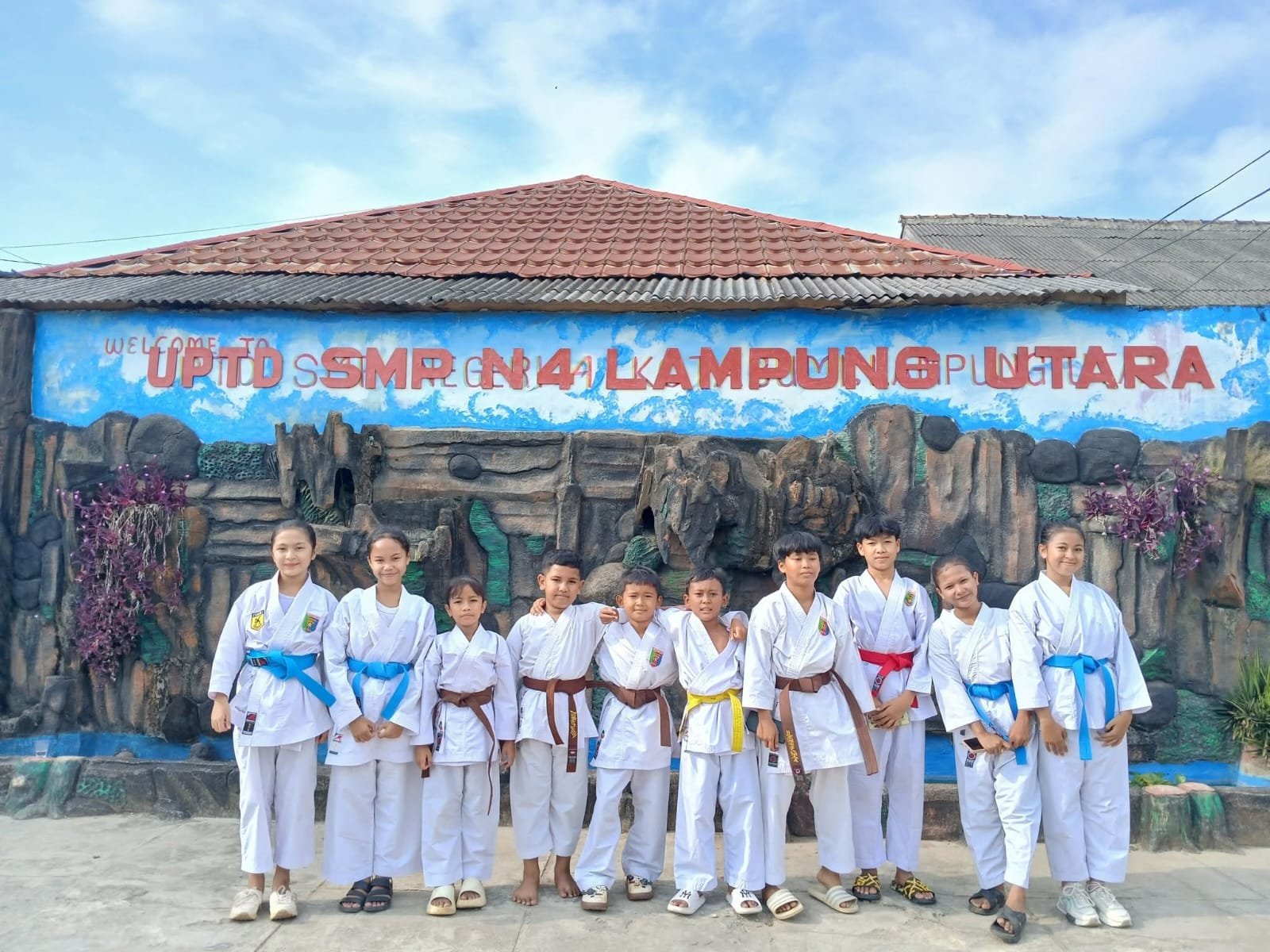 Anggota karate kelas 7&8